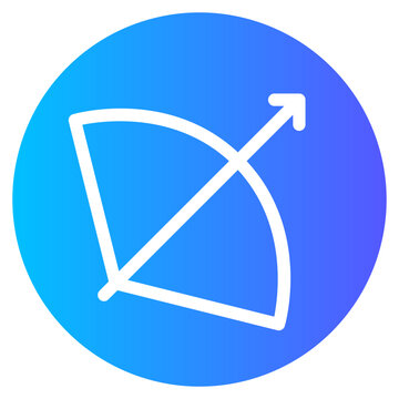 sagitarius gradient icon