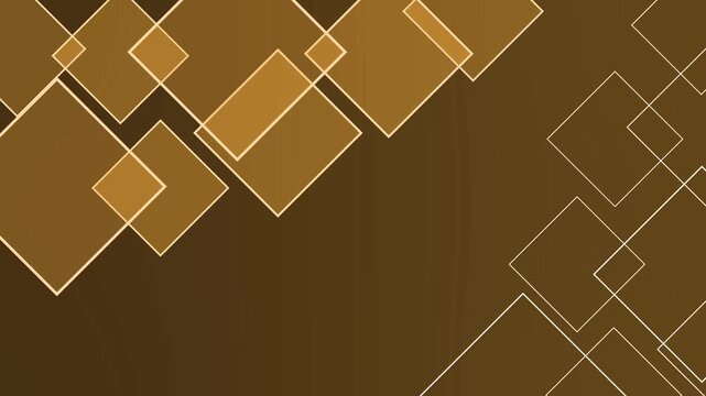 Abstract background with overlapping translucent squares minimal geometric pattern diagonal composition animation