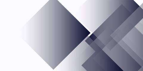 Obraz premium Abstract Geometric Blue and Magenta Vector Background. Overlapping Transparent Rectangles Technology vector Design.
