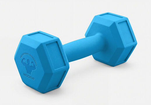 Dumbbell Mockup