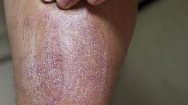 Men experience itchy legs due to germs and bacteria.
