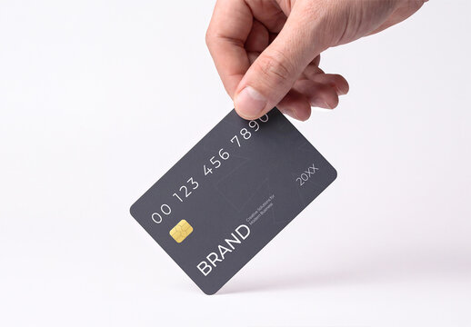 Modern Credit Card Mockup