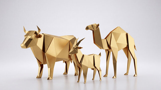 Eid al-Adha Golden Qurban Concept