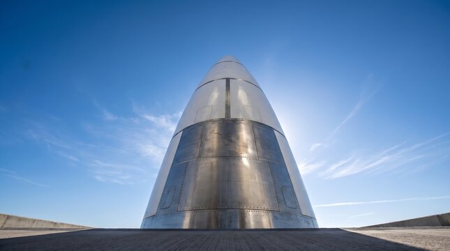 Spacecraft rocket nose cone aerospace technology photo