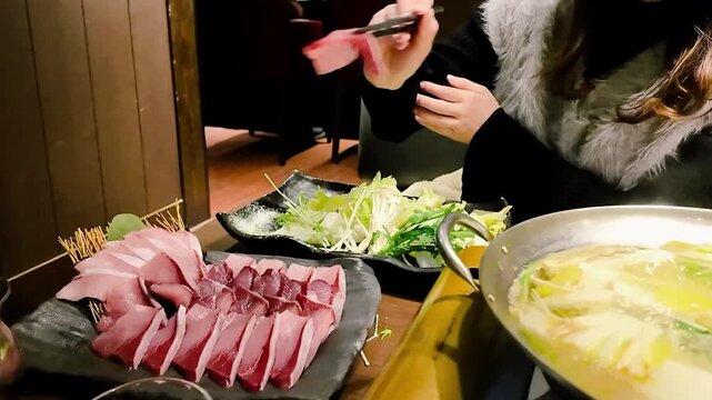 冬に食べる美味しいぶりしゃぶ