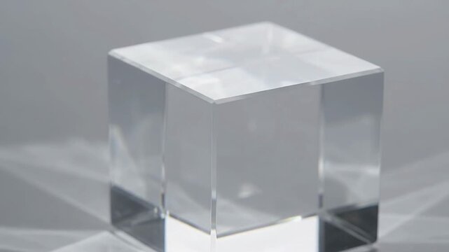 Pure Sea Salt Crystal Cube Transparency and Electrolyte Purity