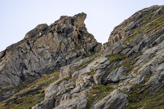 Mountains on the Grossglockner High Alpine Road in the Alps, Fusch, Salzburg, Austria