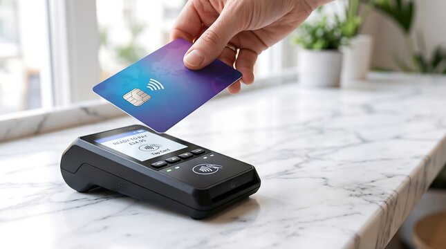 Contactless Credit Card Payment on Terminal