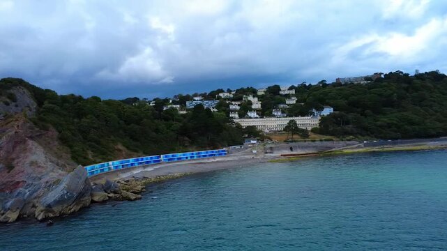 Rugged Shoreline Near Torquay Harbour