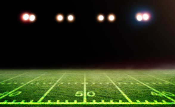 american football stadium 3d	