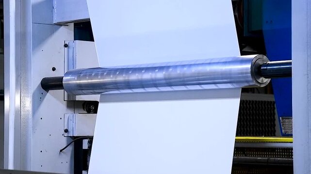 Flexo press for printing label