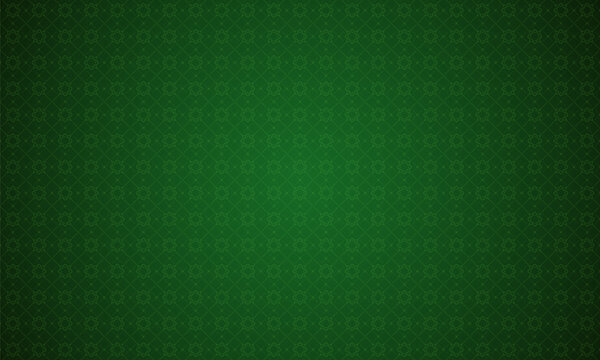 Green background for Poker or Casino. Classic felt texture pattern for poker table. Vector template for your design.