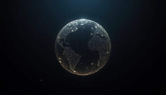 planet earth in space