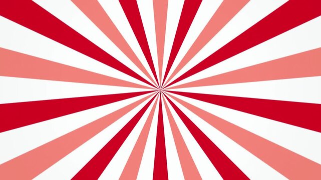 Rotating sunburst stripe pattern seamless loop motion background