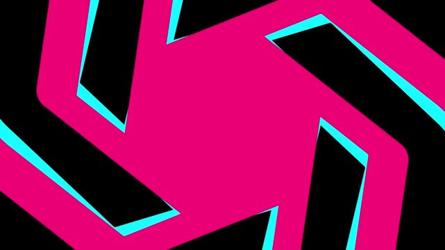 Animated abstract background for social media. Seamless loop animation footage suitable for design projects, presentations, ads, and graphics