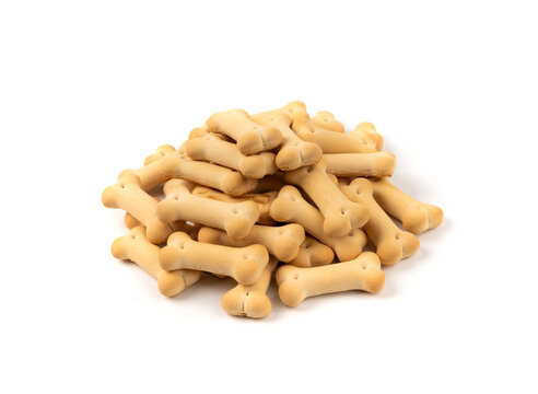 Dog biscuits, soft crunchy pet treats, flavored small canine cookie, bone shape biscuit, puppy food