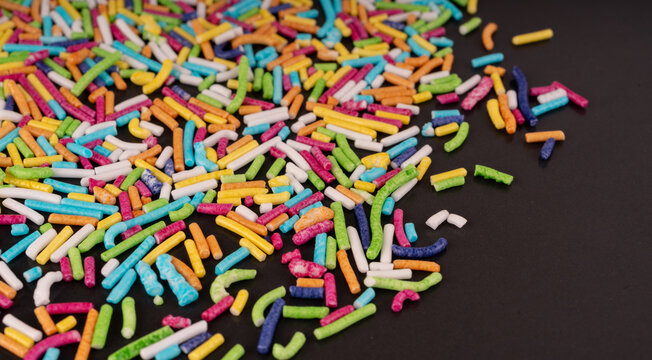 Candy Sprinkle Texture Background