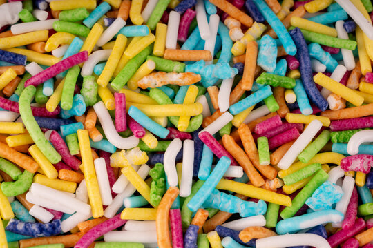 Candy Sprinkle Texture Background