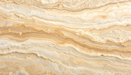 Obraz premium Warm neutral beige limestone and travertine marble texture background with elegant mineral veins, suitable for minimalist interior design, luxury floor tiles, countertops, and wall surfaces.