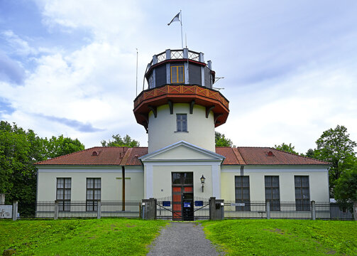 Tartu, Estonia - The Old Observatory of the University of Tartu houses the first established point of the Struve Geodetic Arc, one of Estonia's four UNESCO sites.