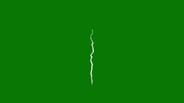 White steam spins and rises from the pan. White smoke rises from a large pot, which is located behind the frame. Isolated black background..green screen