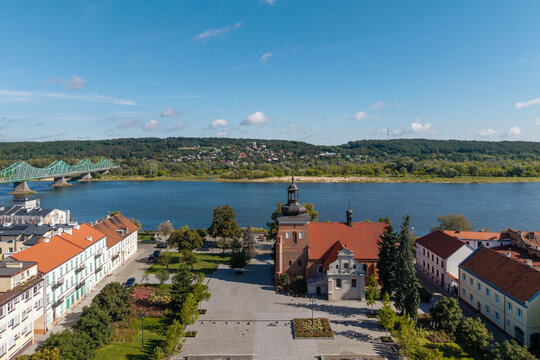 Włocławek, Polska- widok na miasto.