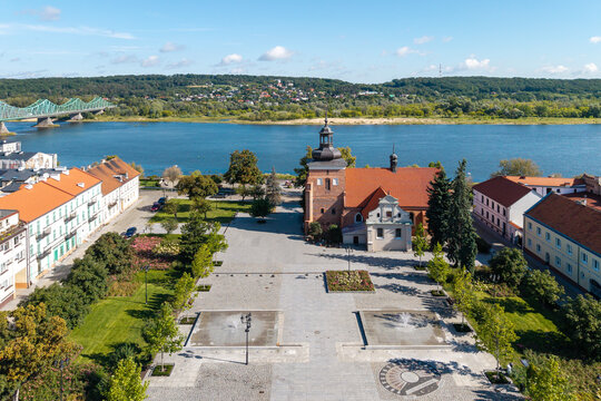 Włocławek, Polska- widok na miasto.