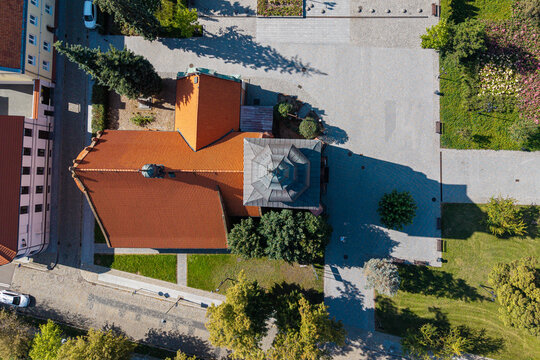 Włocławek, Polska- widok na miasto.