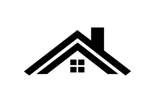 House roof icon vector illustration isolated on transparent background