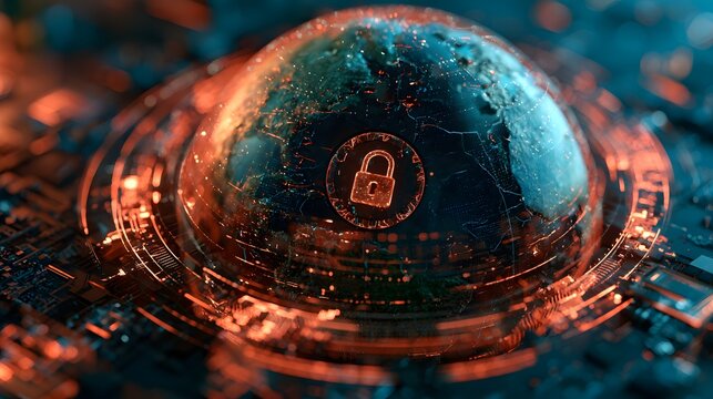 Modern dramatic Connected digital / 現代的な劇的な現代テクノロジーを表すデジタルネットワーク 誌面用
