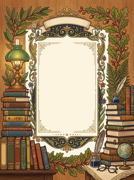 Elegant Book Display Frame.