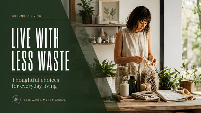 LIVE WITH LESS WASTE