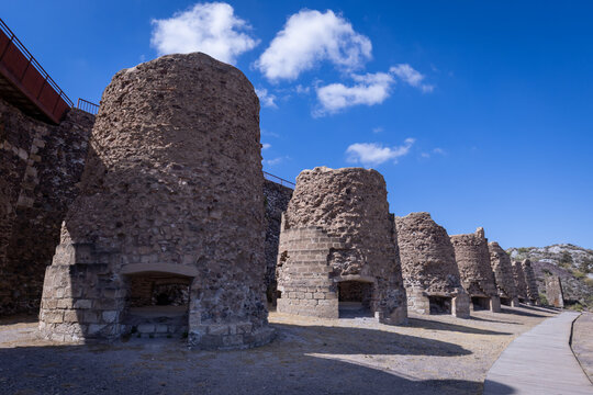 Calcination kilns in Lucainena de las Torres, Almer&iacute;a, Andalusia, Spain