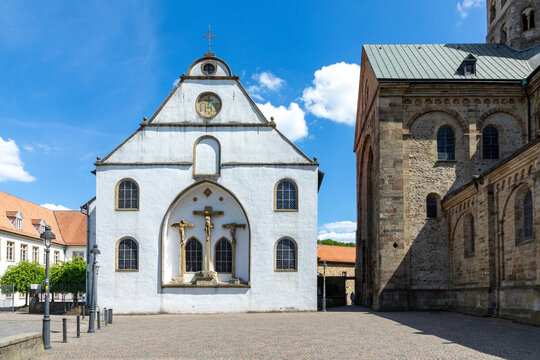 little church or St. Paul&rsquo;s High School Church in Osnabr&uuml;ck, Germany