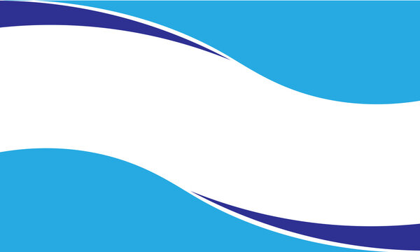 Blue Corporate Wave 3D Abstract Background Design Water