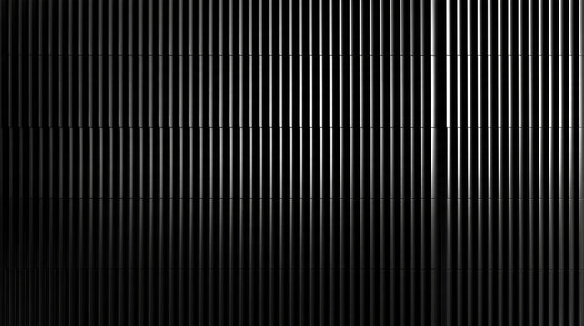 Vertical Metal Slats Abstract Dark Background Texture