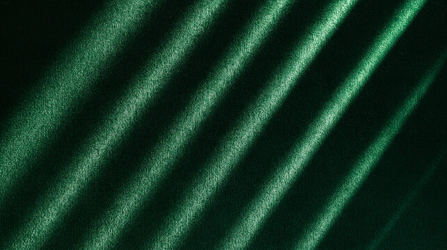 Dark Emerald Green Silk Satin Fabric Background