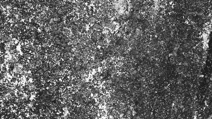 Obraz premium Highly detailed monochrome stone texture with dense fine grain and scattered irregular patterns, ideal for grunge backgrounds, overlays, and abstract graphic design.