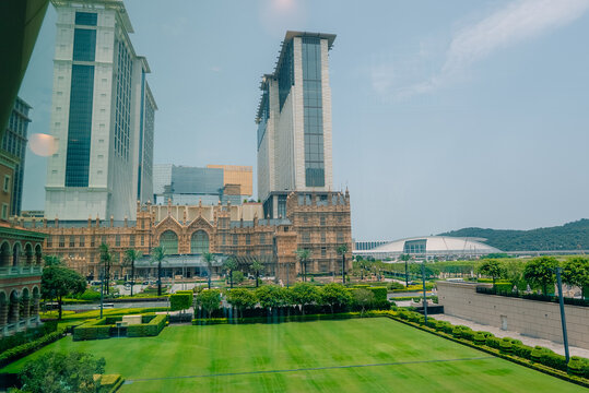 The Londoner Macao integrated resort complex in Cotai, Macau, China - 4 September 2026.