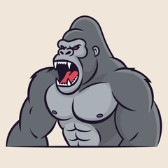 gorilla mascot © emin