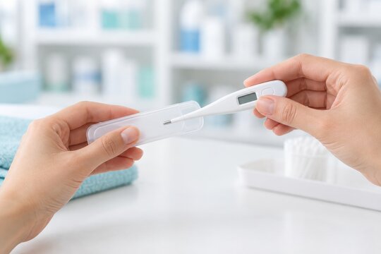 storing a digital thermometer