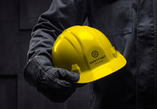 Safety Helmate Mockup