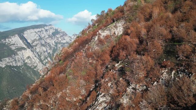 Drone Video of Monte Moregallo After the 2026 Wildfire