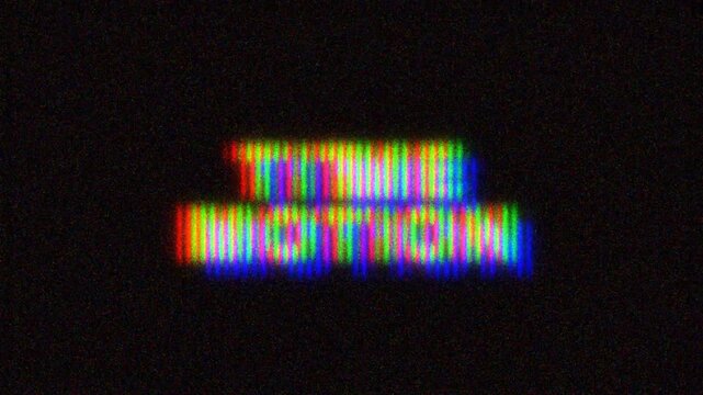Retro-style motion animation featuring VHS-inspired text effects, glitch distortions, scanlines, analog noise, chromatic aberration, and nostalgic 80s&ndash;90s aesthetics. Perfect for vintage videos, music