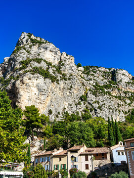 Moustiers-Sainte-Marie is a commune in the Provence-Alpes-Cote d'Azur region of Southeastern France