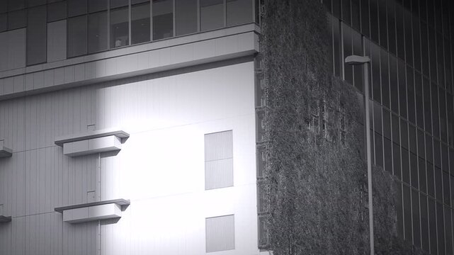 現代的な高層建築物