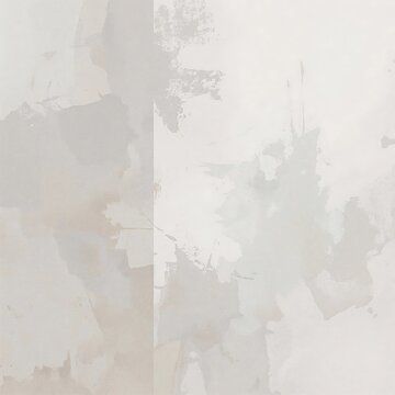 Abstract background with soft beige and white paint brush strokes, textured artistic wall surface with subtle layers
