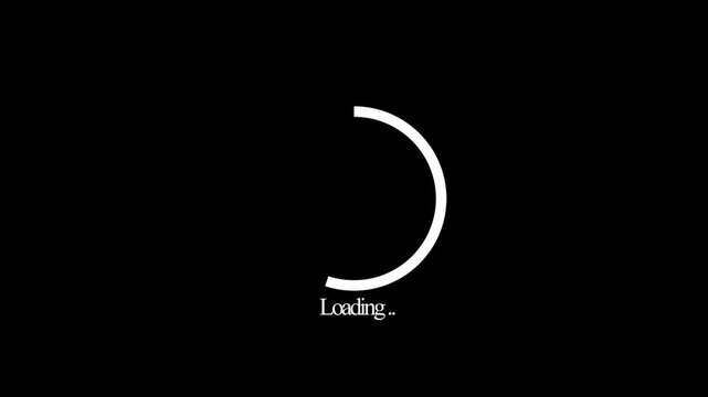 Circular retry refresh loop with rotating progress motion. Reload cycle animation for error recovery and repeat action.