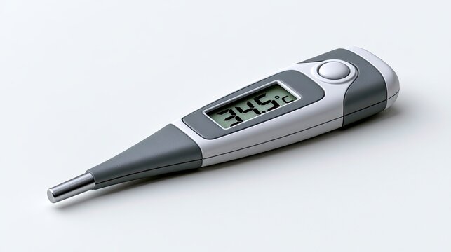 Digital Medical Thermometer with LCD Display for Accurate Temperature Measurement.