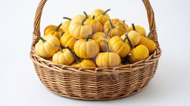 basket of yellow flowers